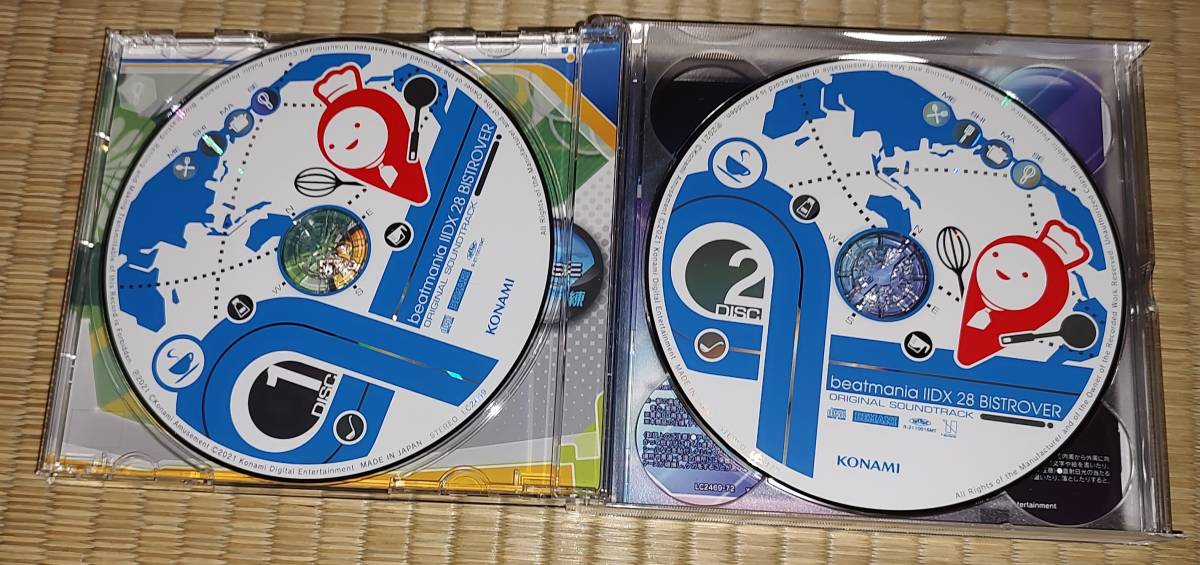♪♪【CD】beatmania IIDX 28 BISTROVER Original Soundtrack アクリル 