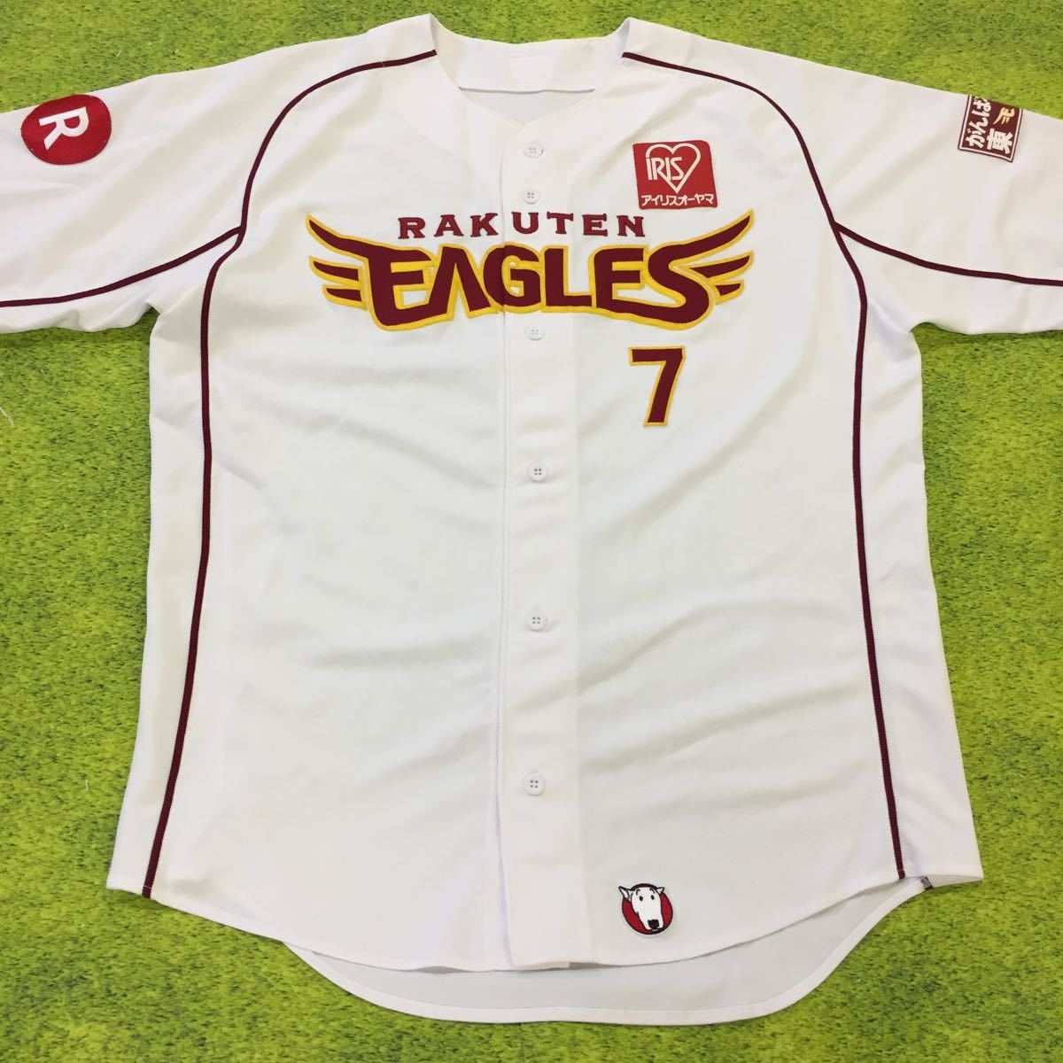 東北楽天ゴールデンイーグルス・松井稼頭央選手ユニフォームMサイズ H-2178（再出品）元 東北楽天ゴールデンイーグルス 松井稼頭央さん