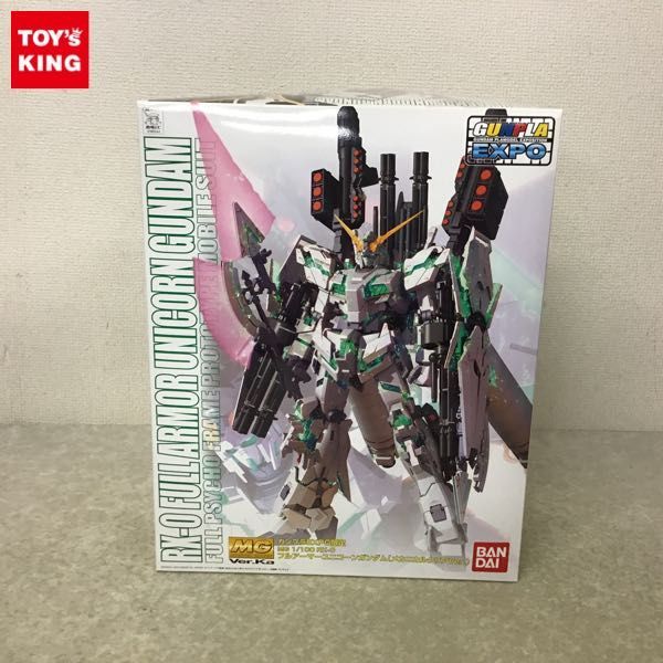 1円～ MG 1/100 ガンプラEXPO限定 機動戦士ガンダムUC フルアーマー 