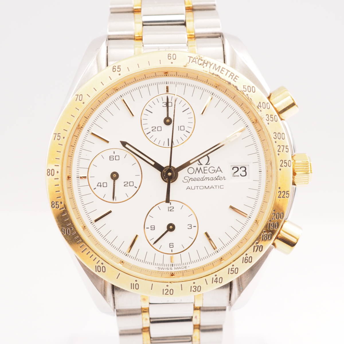 人気 オメガ スピードマスター オートマチック Ref 175.0043 Cal 1152 OMEGA Speedmaster クロノグラフ デイト 自動巻 コンビ 男性 56422186 BW6(デイト)｜売買されたオークション情報、yahooの商品情報をアーカイ スピードマスター