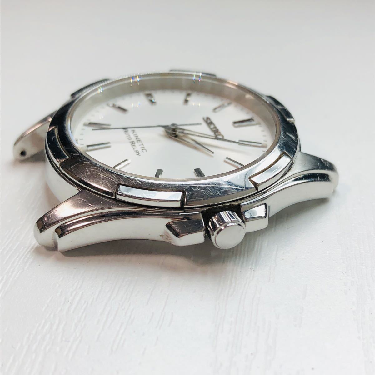 SEIKO kinetic オートリレー 自動巻き 腕時計 SEIKO セイコー KINETIC 