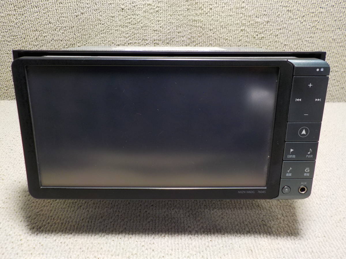 トヨタ純正 HDDナビ NHZN-W60G CD/DVD/SD/USB/iPod/AUX