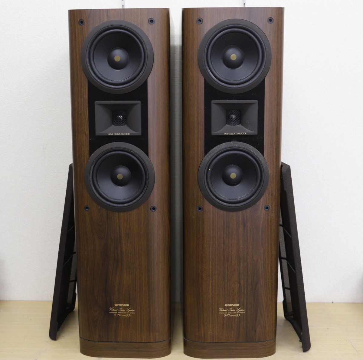 Pioneer パイオニア S-77TSD PIONEER&frasl;パイオニア 音出し良好 トールボーイスピーカー・ペア PIONEER/パイオニア S-77TSD トールボーイ スピーカーペア (K4702)