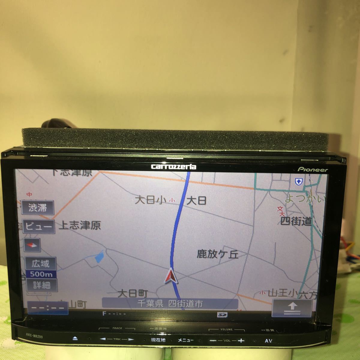 カロッツェリア 地デジ AVIC-MRZ99 AVIC-MRZ99zz メモリー ナビ 地図