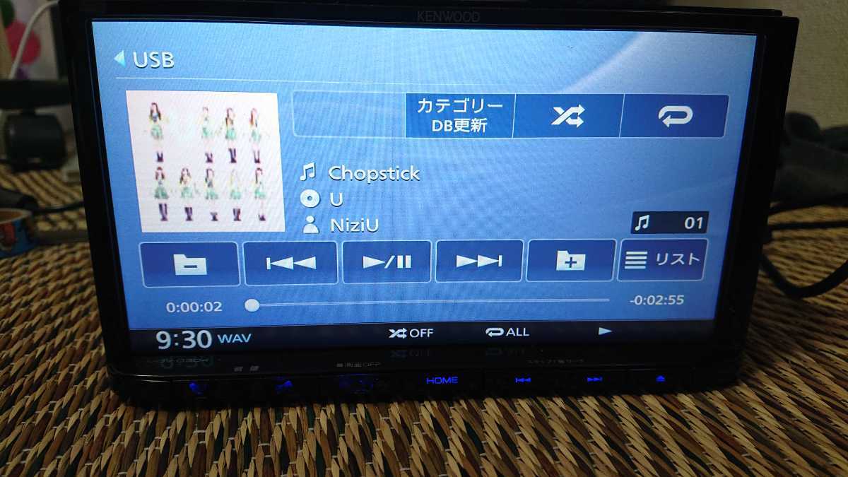 KENWOOD MDV-D304W ケンウッド カーナビ 7インチ 彩速ナビ カー