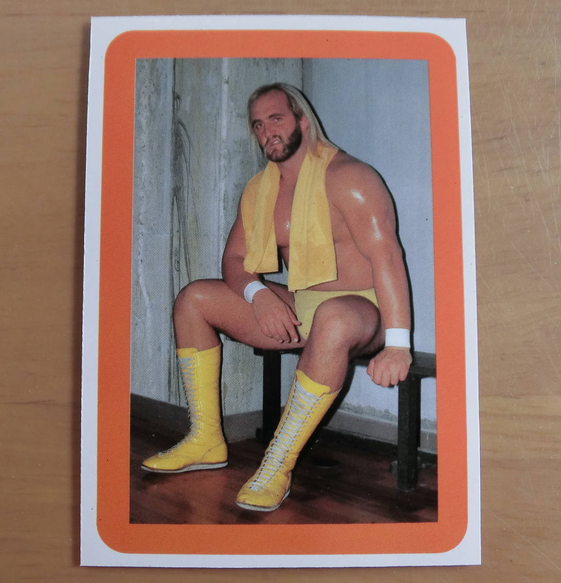 昭和57年 1982 月刊プロレス付録 カード ブロマイド ハルク・ホーガン