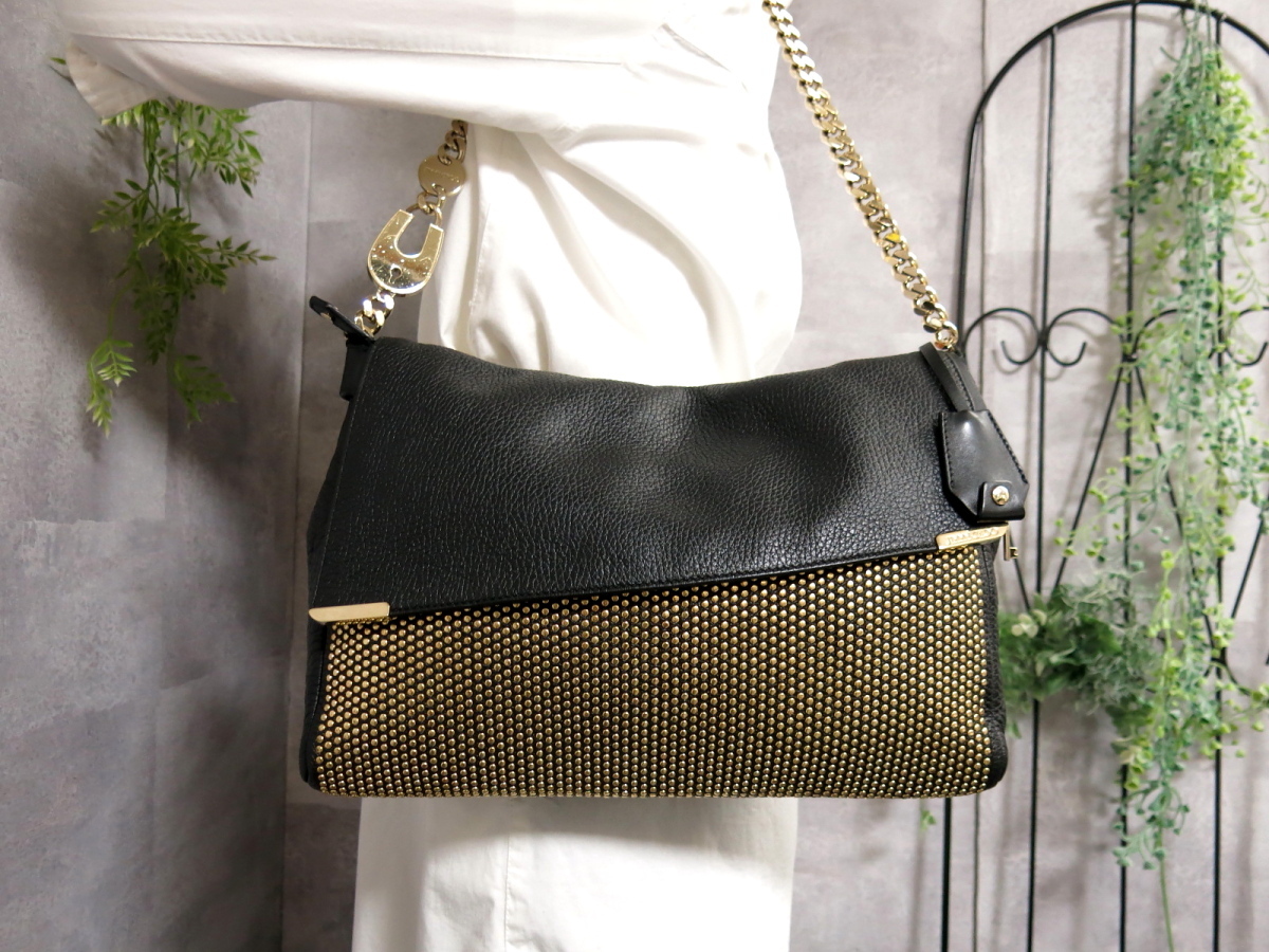○超美品○新品同様○JIMMY CHOO ジミーチュウ○カーフ レザー 本革 