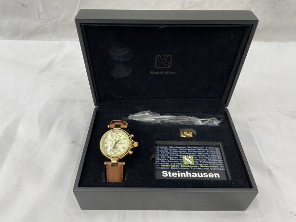 0403-328K⑤13858 Steinhausen ステインハウゼン TW391G 腕時計 1923 