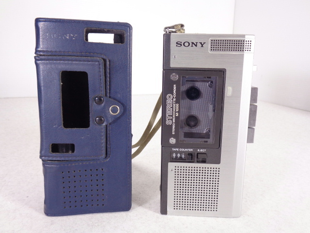 SONY マイクロカセットコーダー M-100MC SONYマイクロカセットテープ