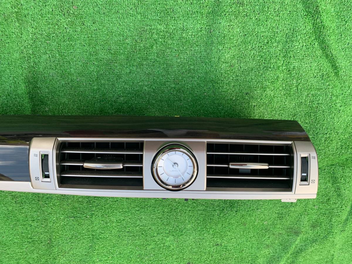 レクサス LS600H UVF45 HV 後期 ダッシュボード 時計 エアコン吹き出し 