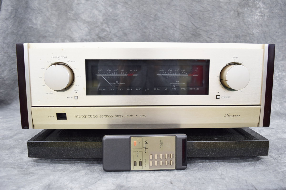 正規品，定番人気 通電確認のみ 部品取り ジャンク扱い Accuphase E