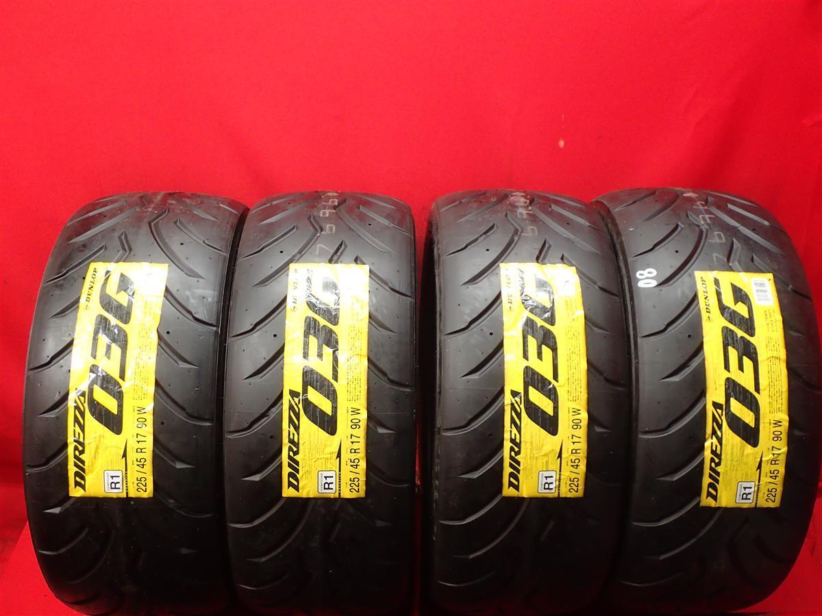 得価，新作登場 DUNLOP Sタイヤ ディレッツァ DIREZZA 03G R1 コンパウンド 225/45R17 90W 製造2008年 4本(中古品)｜売買されたオークション情報、yahooの商品情報をアーカイブ公開 - オークファン 17インチ