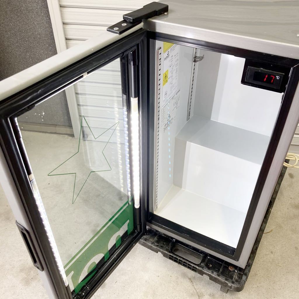 現状品 ハイネケン Heineken 冷蔵庫 小型 ディスプレイ 非売品 領収書