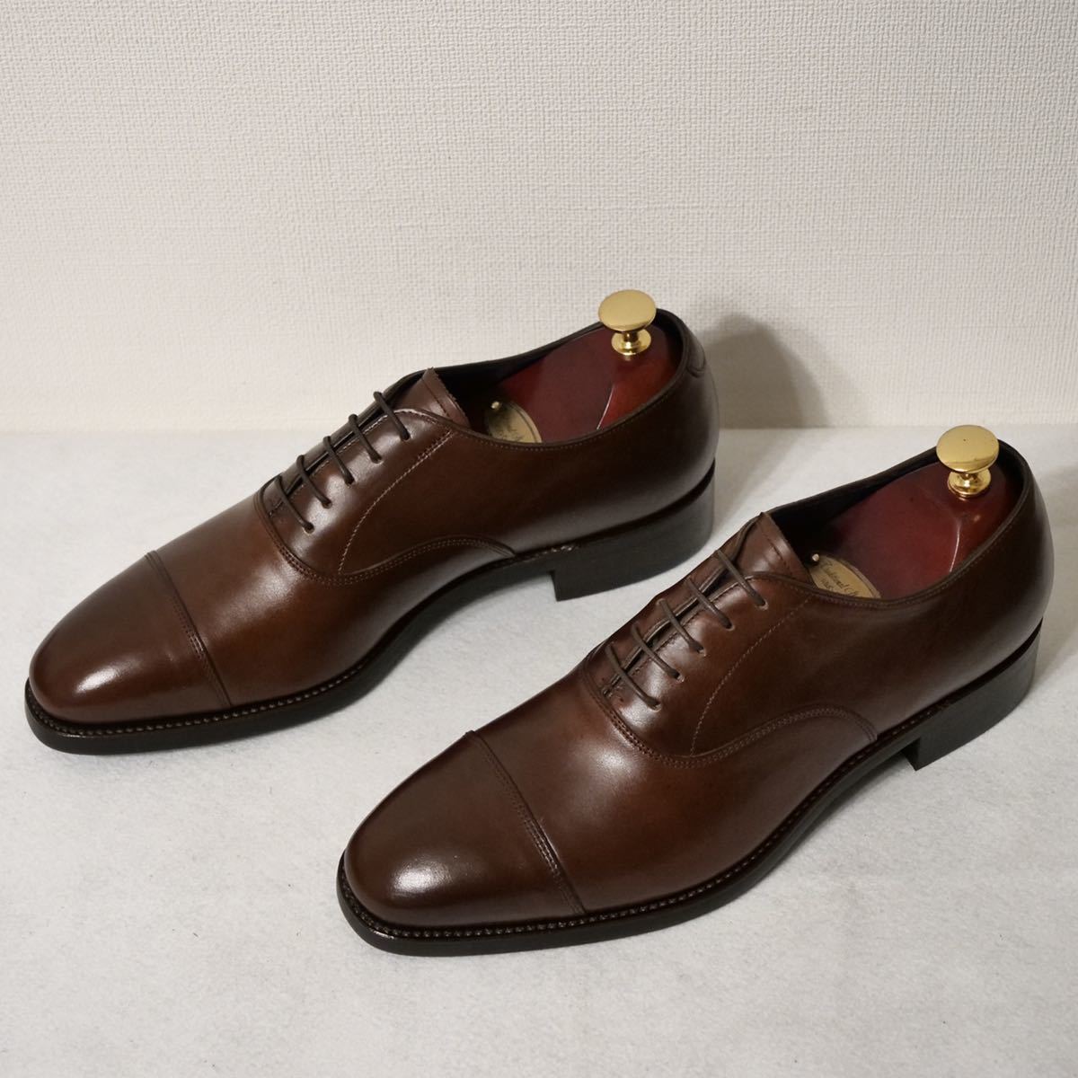新品/定価5.17万◎】浅草靴誂 クロムエクセル ストレートチップ