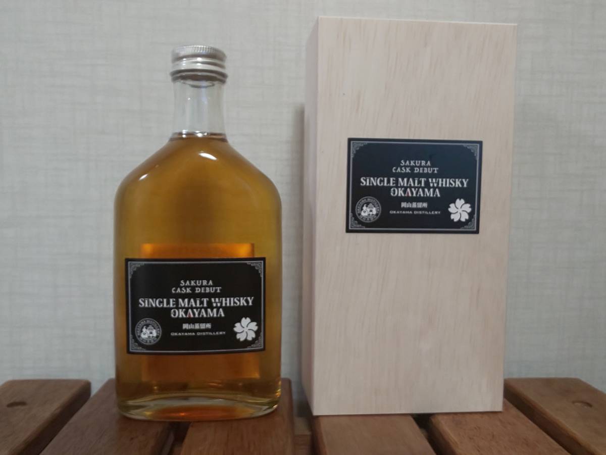 シングルモルトウイスキー岡山 桜カスクデビュー 2021限定品 200ml