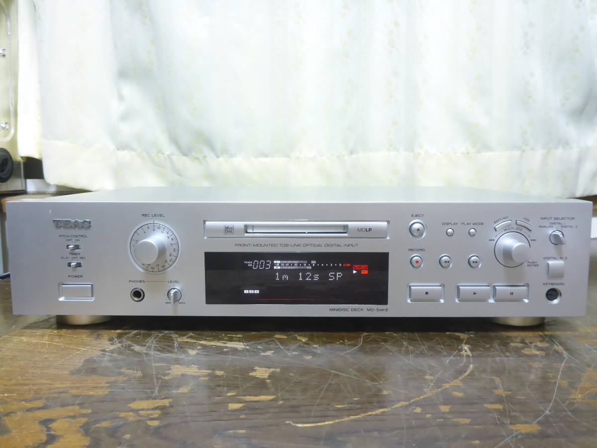 TEAC ティアック MDプレーヤー MD-5MKII