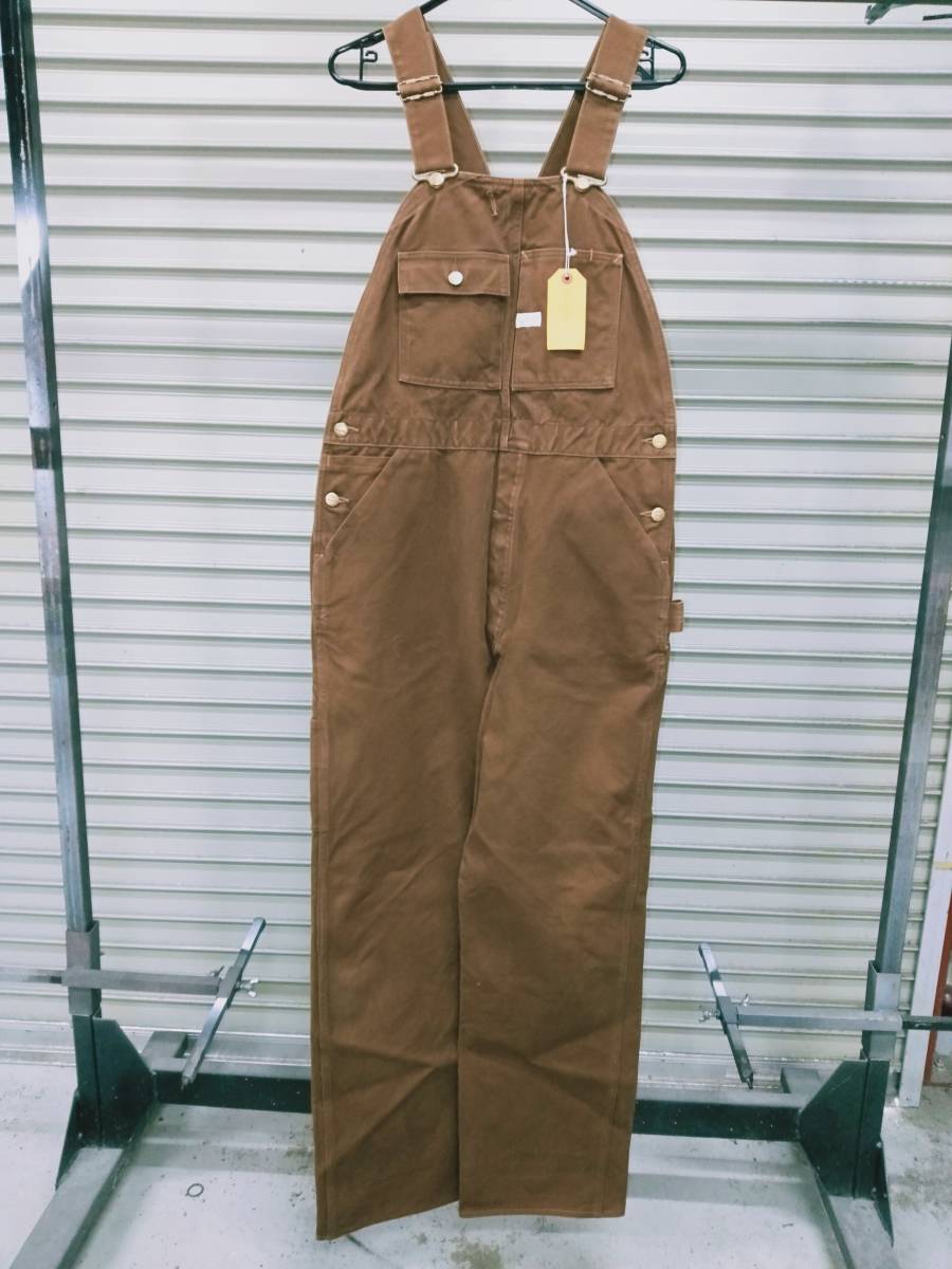 ✨極美品✨アットラスト　AtLast オーバーオール　32 atlastアットラスト オーバーオール 32 ブラウン オーバーオール 0