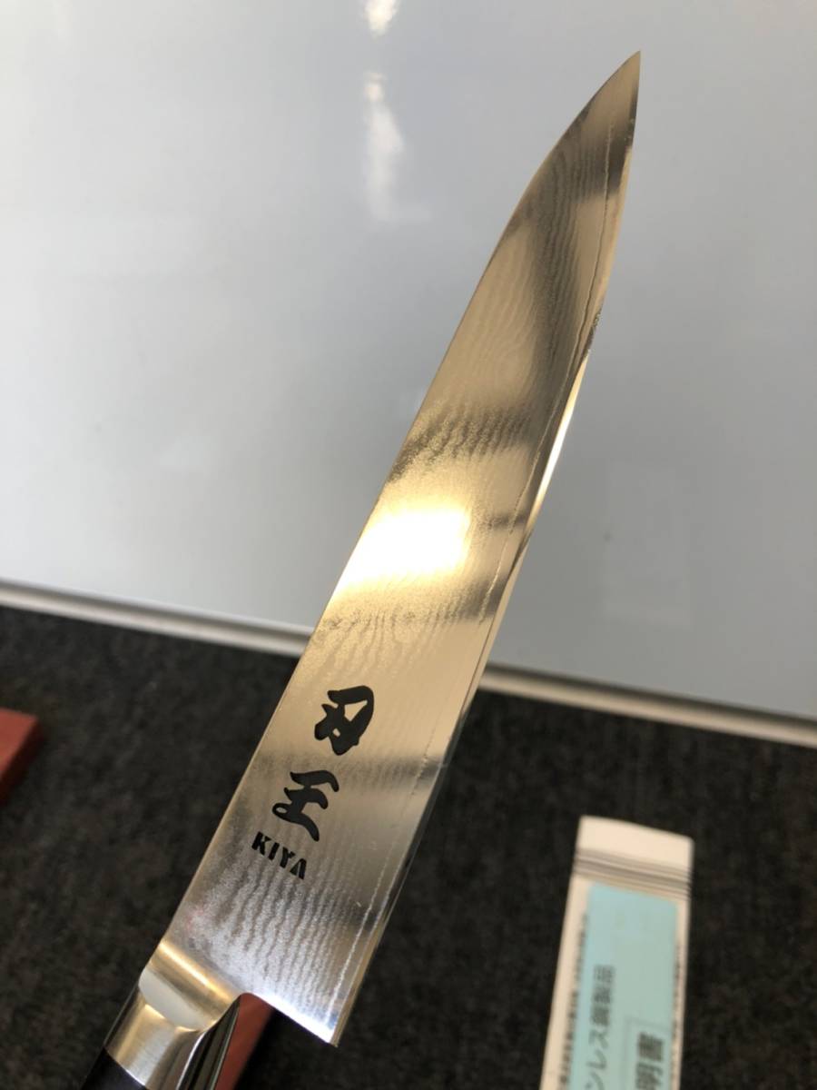 日本橋木屋 木屋 鎌型包丁（三徳包丁） ステンレス - 刃王 鎌型 包丁