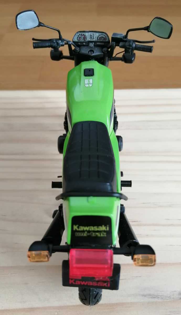 アオシマ 1/12 カワサキ Z400GP バイク プラモデル 完成品 (カワサキ