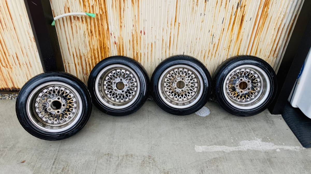 当時物 深リム 旧車 激レア スピードスター SSR フォーミュラ メッシュ 