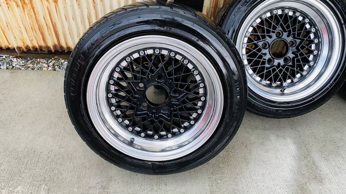 当時物 深リム 旧車 激レア スピードスター SSR フォーミュラ メッシュ 