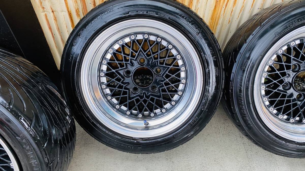 当時物 深リム 旧車 激レア スピードスター SSR フォーミュラ メッシュ 