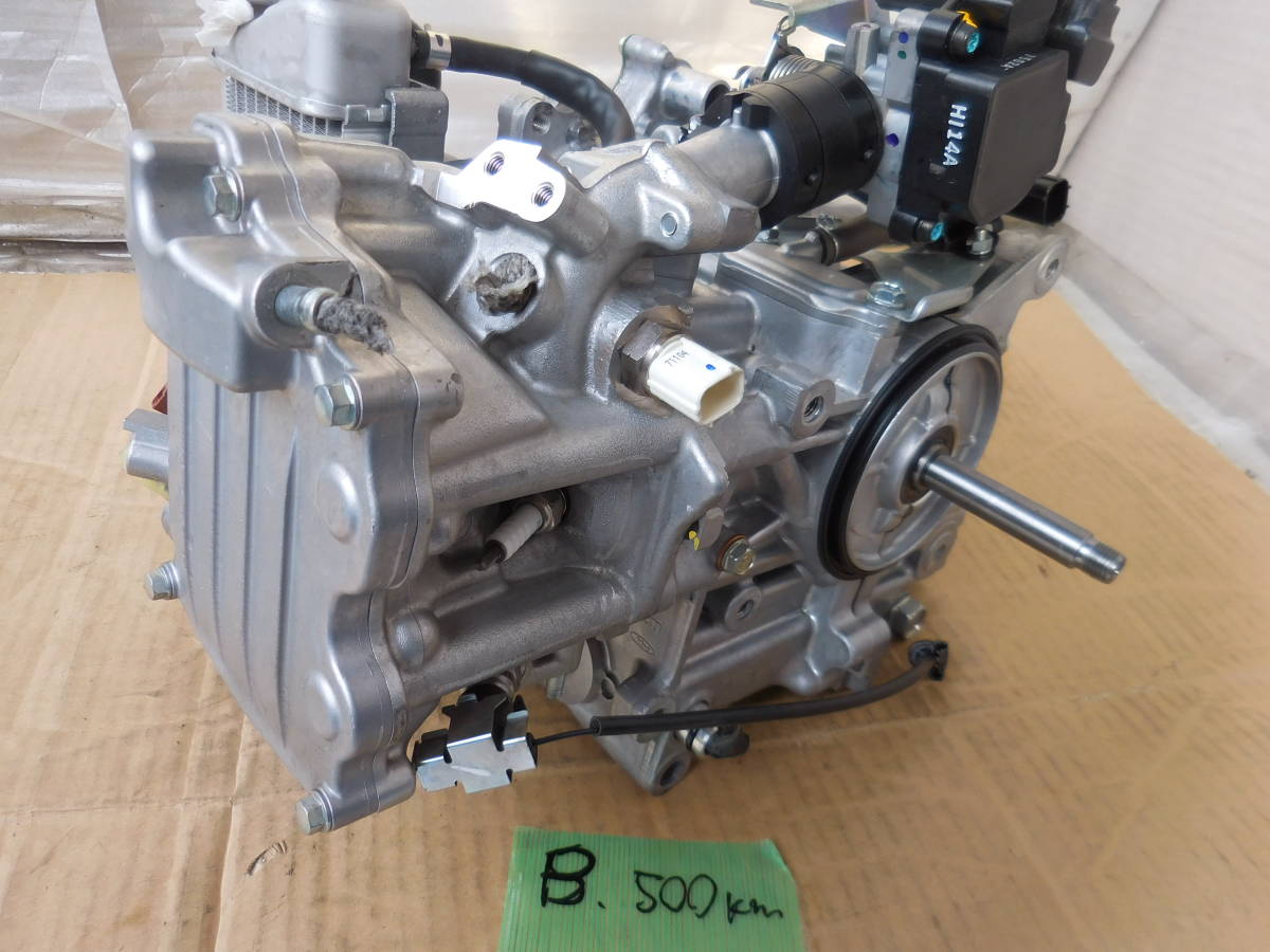 ジャイロ　キャノピー　X　実動　4スト　エンジン　B ５00ｋｍ　実動　4サイクル　 エンジン ジャイロ ジャイロキャノピー 白色 書付 実働エンジン