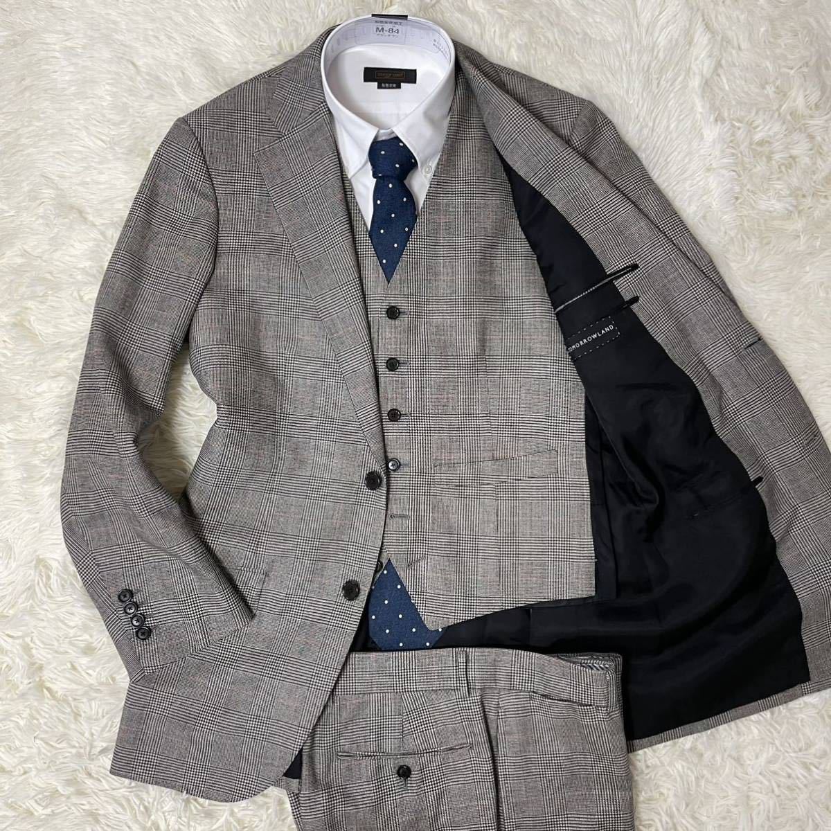 ゼニア×極上カシミア素材》トゥモローランド スーツ スリーピース 