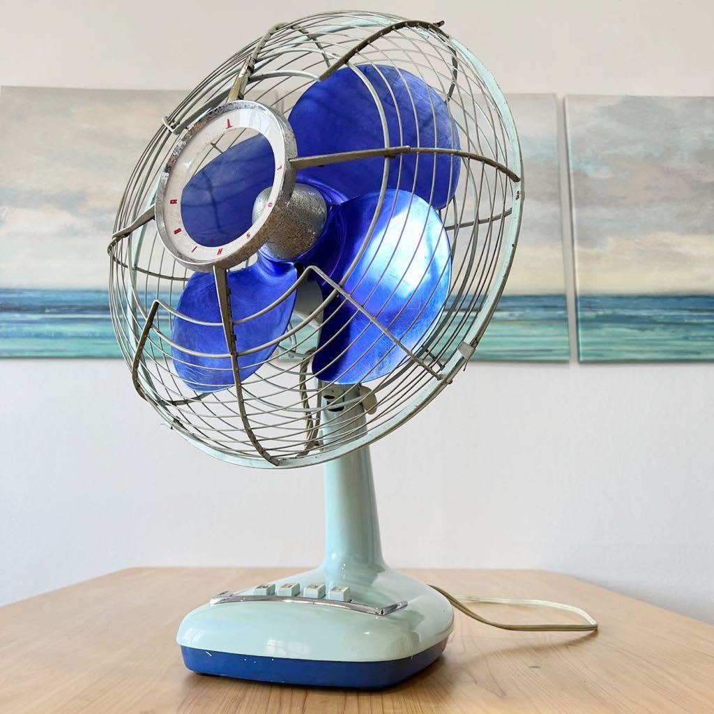 レトロ扇風機 東京芝浦電気 / TOSHIBA 東芝扇風機 昭和レトロ 
