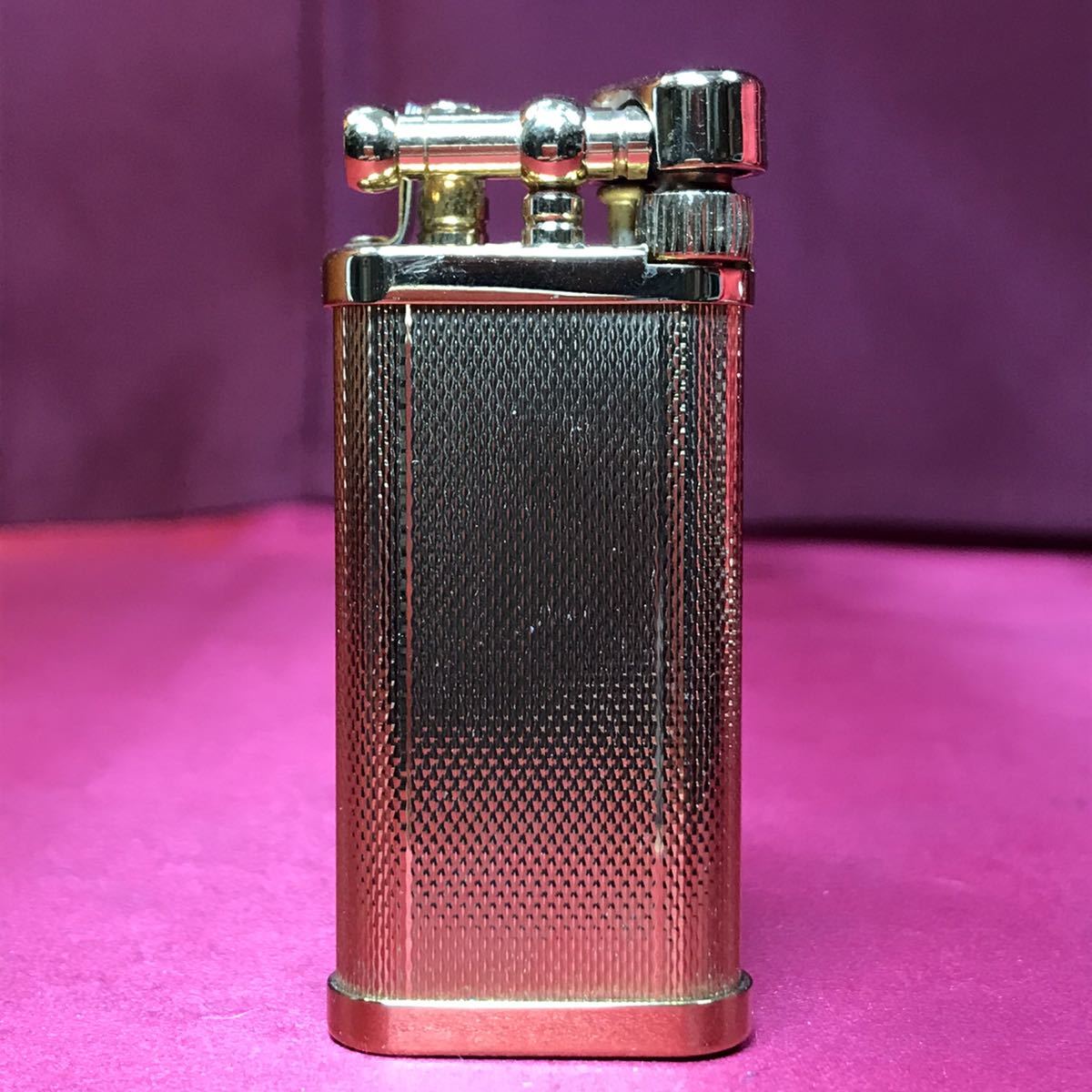 ●【MH-0321】中古品 Imcorona イムコロナ ガスライター ゴールドボディ【レターパックプラス対応】