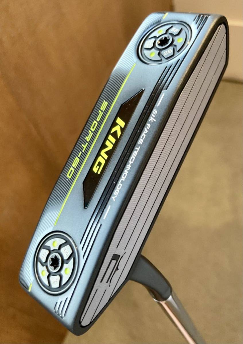 美品】コブラ KING VINTAGE SPORT-60 パター(ロフト1～4度)KBS CT Tour 
