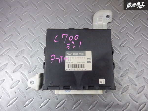 月　 保証付 ダイハツ純正 L700S ミラジーノ ターボ エンジンコンピューター