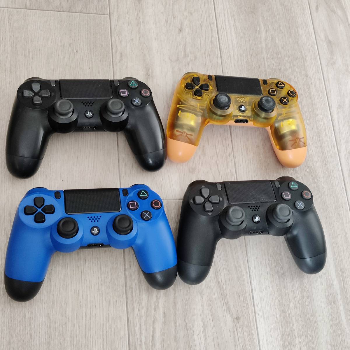 8YNJDR】SONY PS4 コントローラー 純正 4点 ジャンク JUNK 【公式通販】