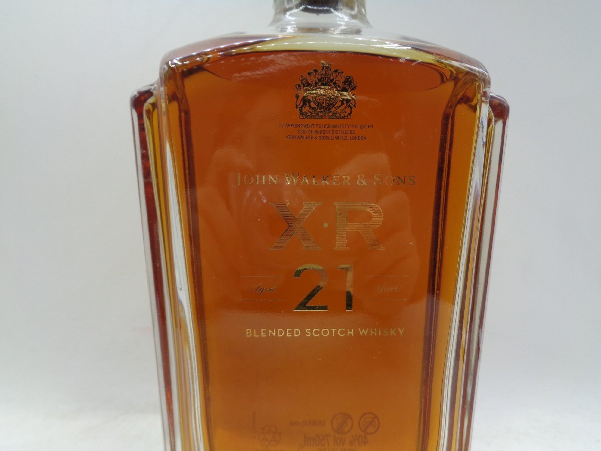 XR 21年 ジョニーウォーカー : Walker 750ml 0 40度 公式通販