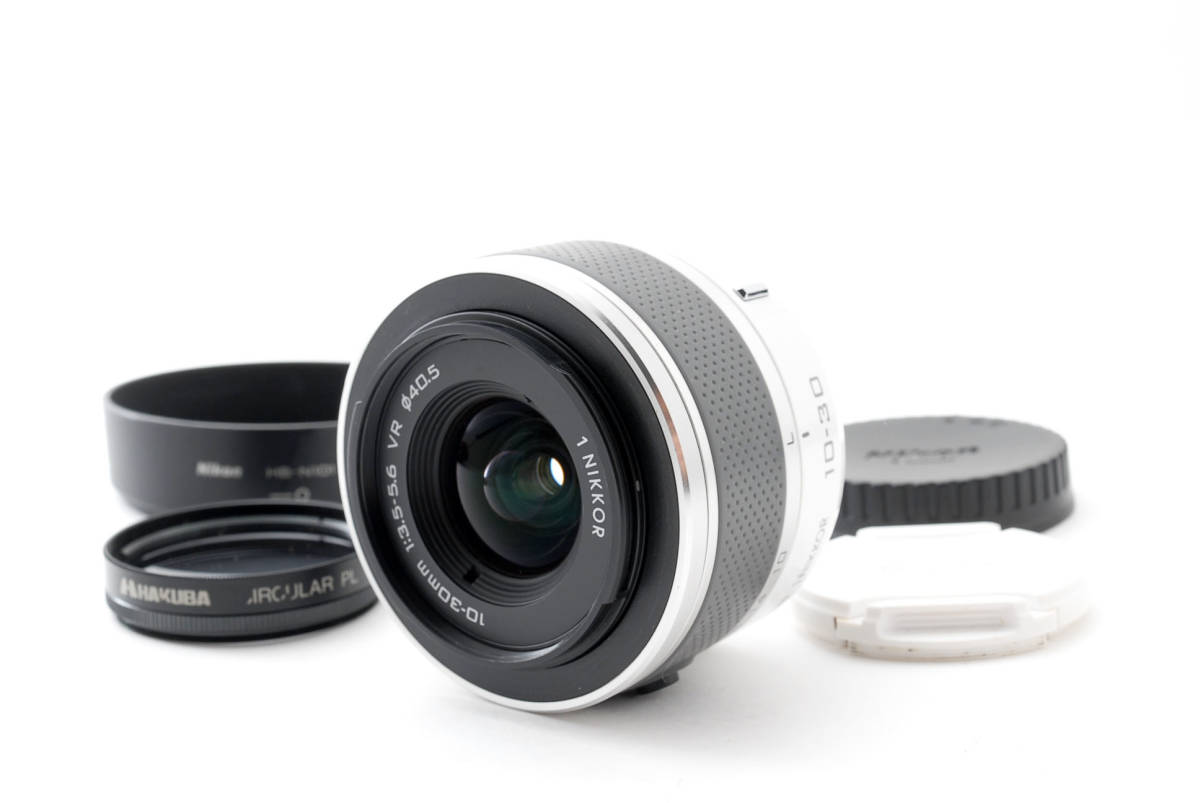 0 10-30mm NIKKOR VR ニコン Nikon f⁄3.5-5.6 F3.5-5.6 □ : ☆