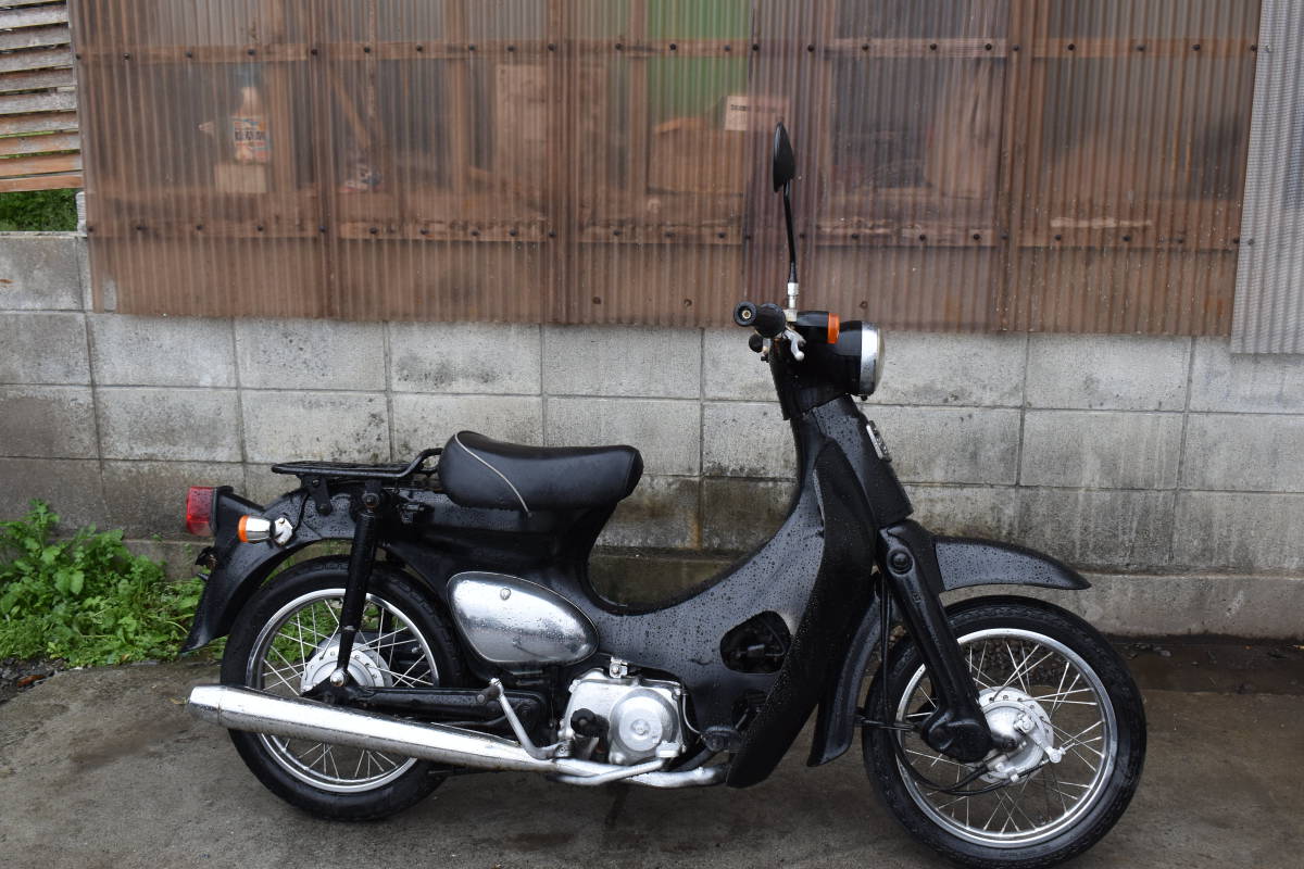 ホンダ リトルカブ AA01 神戸明石発！ホンダ 神戸明石発 クリーム色の4 