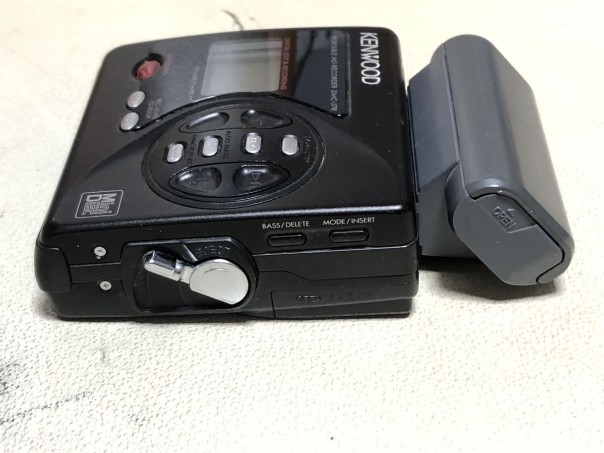 KENWOOD ケンウッド ポータブル ブルー DMC-J7R MDプレーヤー ミニ