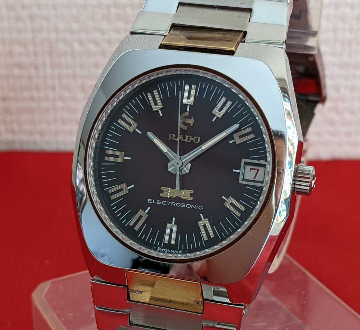 時計アンティークジャンク RADO ELECTROSONIC 23 【公式通販】