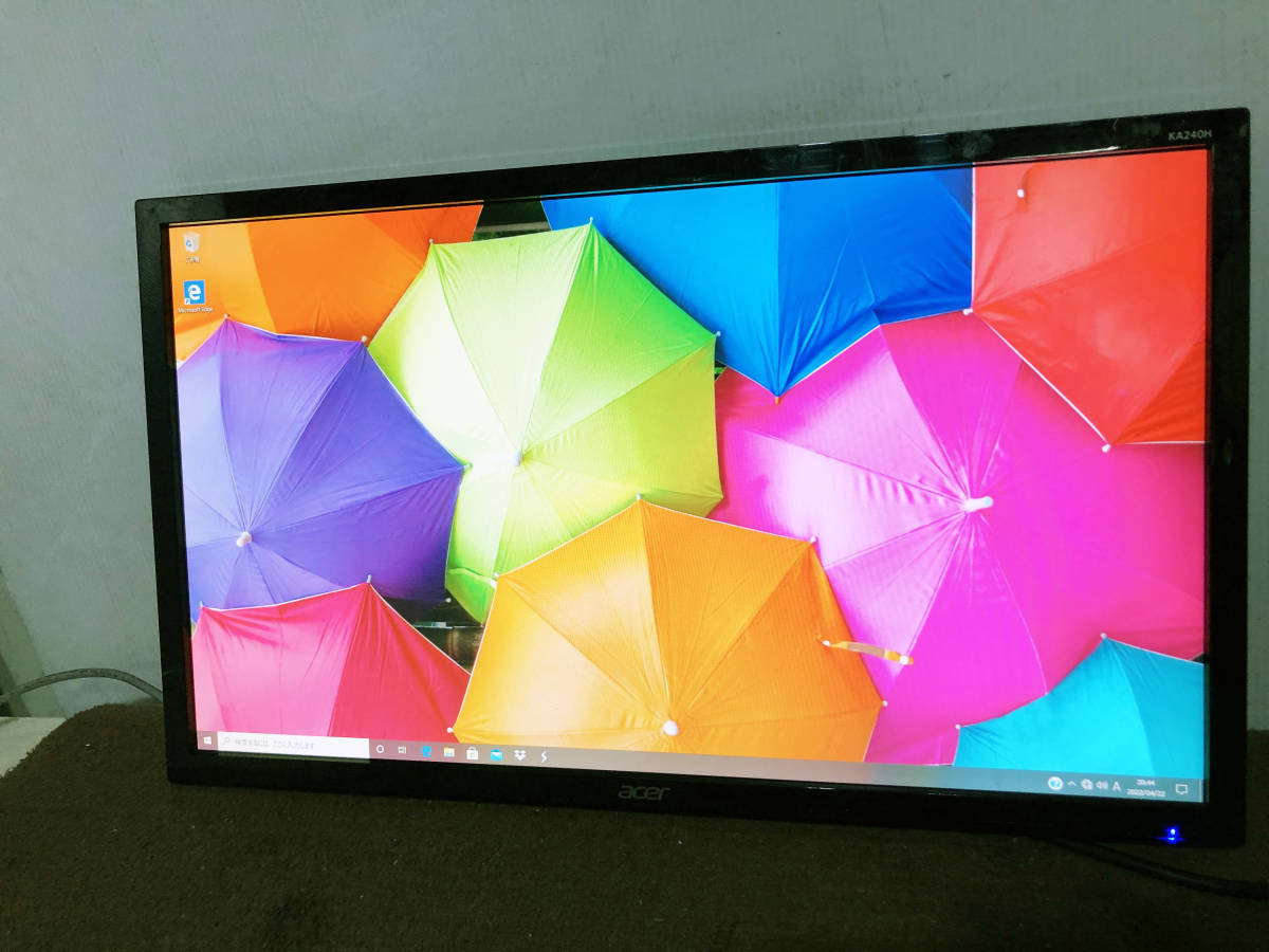 【新作入荷，正規品】 2017年製 Acer KA240H bd 24インチ 液晶モニター ディスプレイ KA240H AJ70(24インチ～)｜売買されたオークション情報、yahooの商品情報をアーカイブ公開 - オークファン 24インチ～