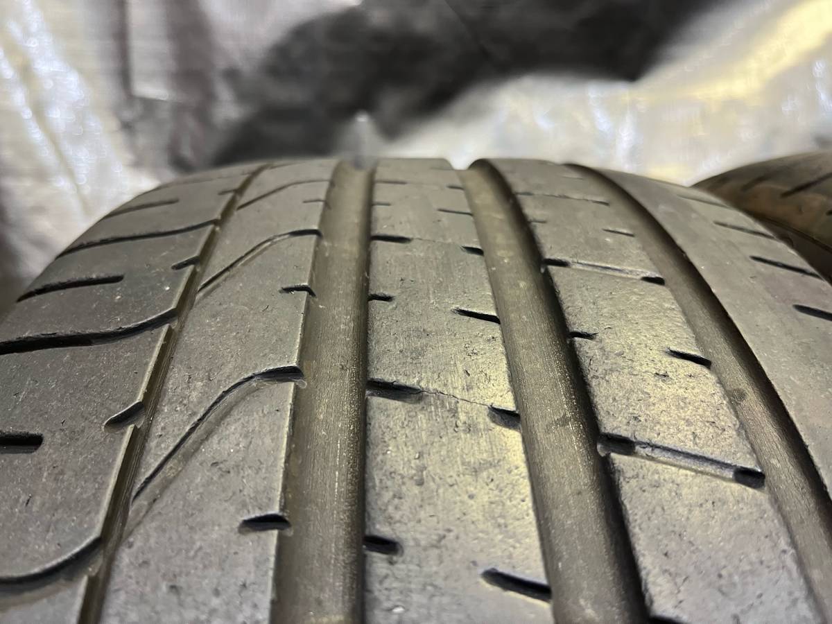 バリ溝 ピレリ 245/35R20 P ZERO 2本セット 夏タイヤ 中古品 2017年製