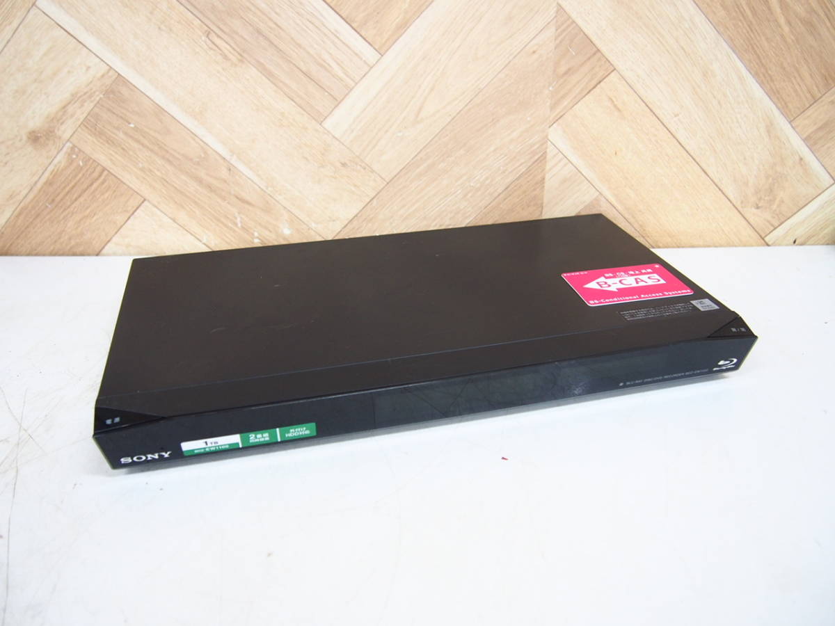 SONY BDZ-EW1100 | 1TB ブルーレイレコーダー 2チューナー ブルーレイ 