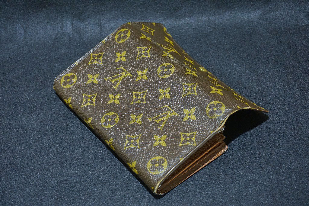 質Ba】 LOUIS VUITTON/ルイヴィトン M61734 ポルトモネクレディ