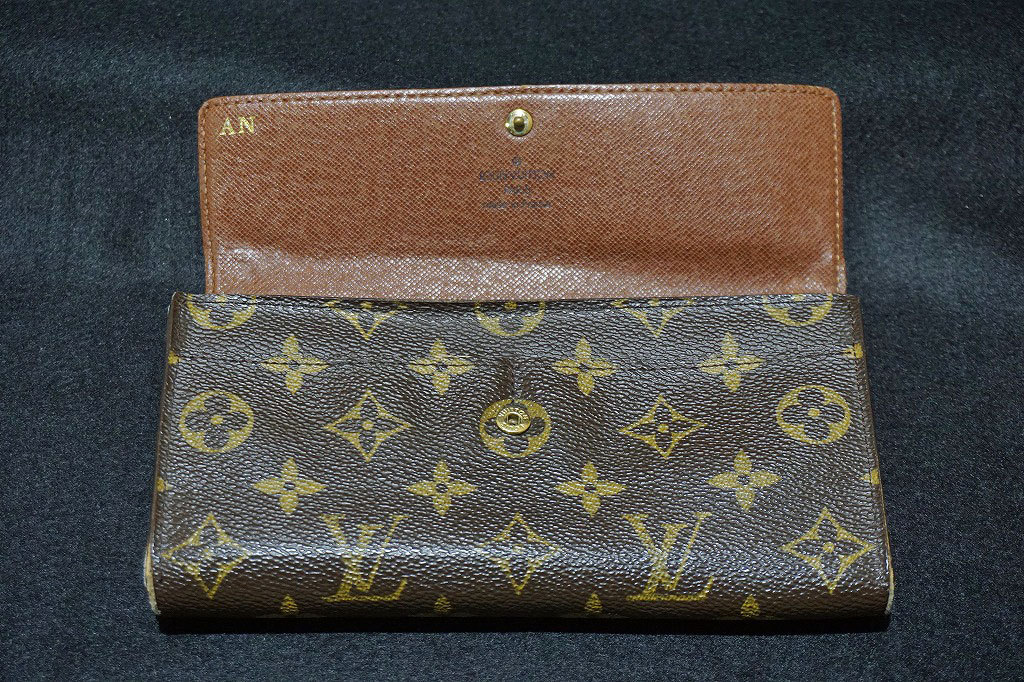 質Ba】 LOUIS VUITTON/ルイヴィトン M61734 ポルトモネクレディ