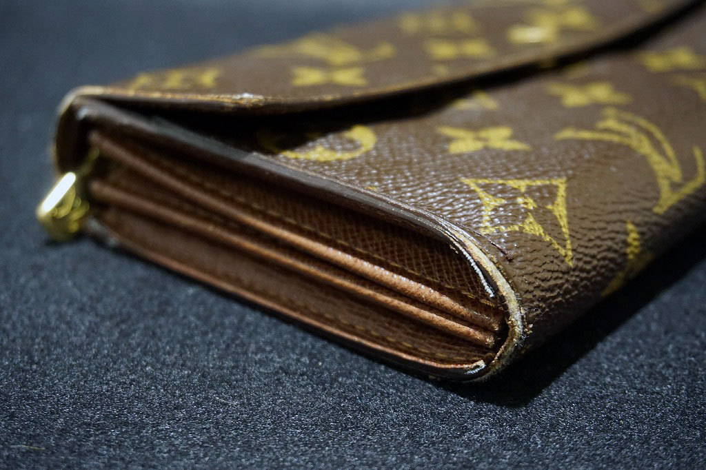 質Ba】 LOUIS VUITTON/ルイヴィトン M61734 ポルトモネクレディ