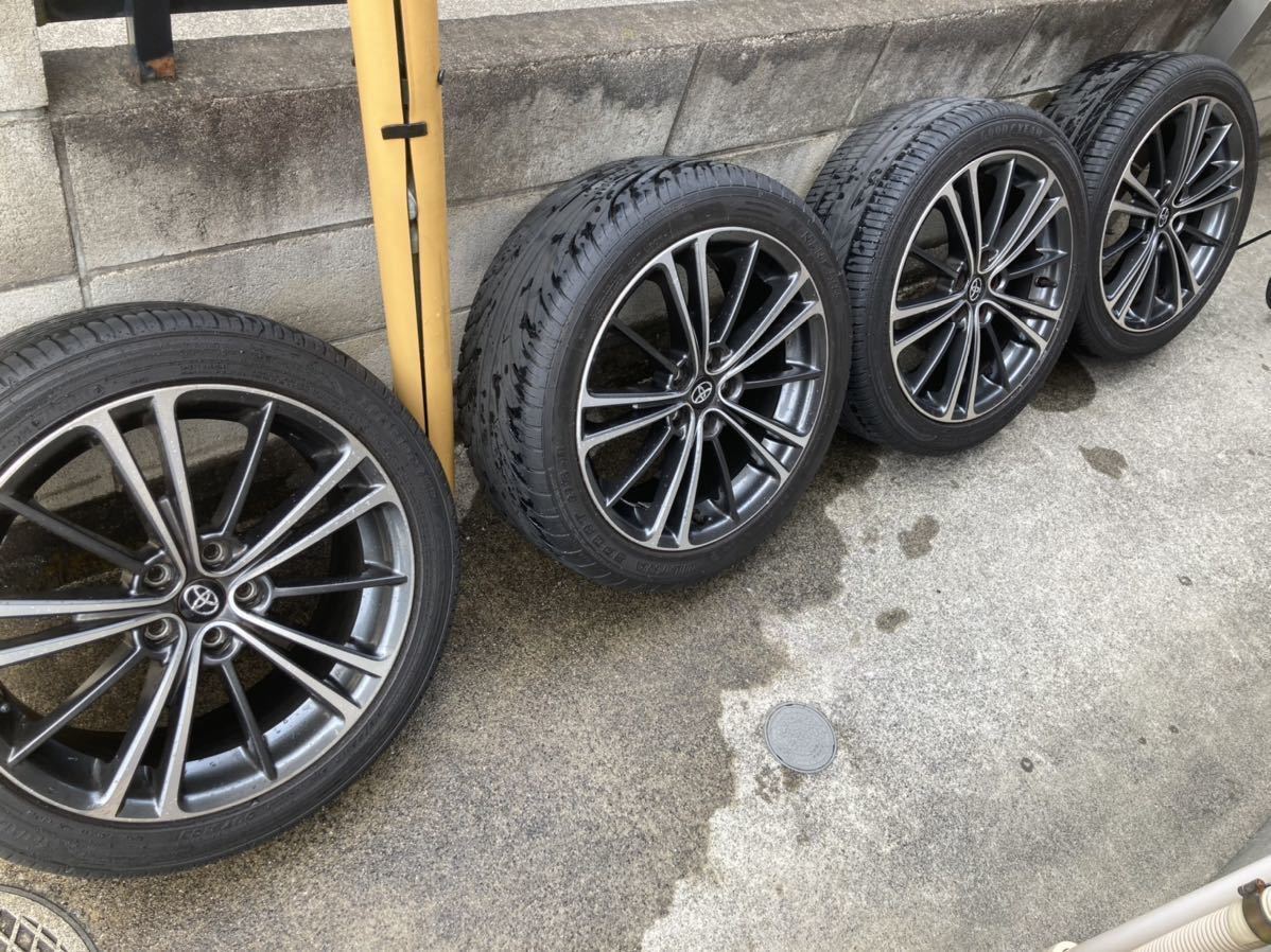 前期トヨタ86 純正アルミホイール 17インチ 7.0j ＋48 PCD100 5穴 