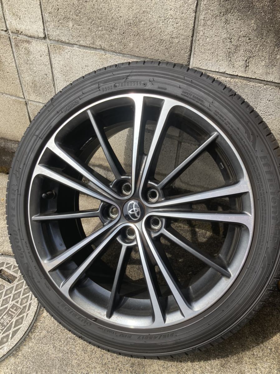 前期トヨタ86 純正アルミホイール 17インチ 7.0j ＋48 PCD100 5穴 