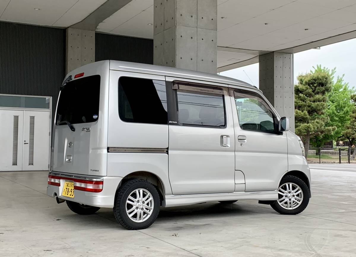 平成20年 アトレーワゴンRS 4WD ナビ＆TV ETC 車検・令和10年8月 ◇車検4年9月15日まで! 4WD! ターボ車! アトレーワゴン カスタム R