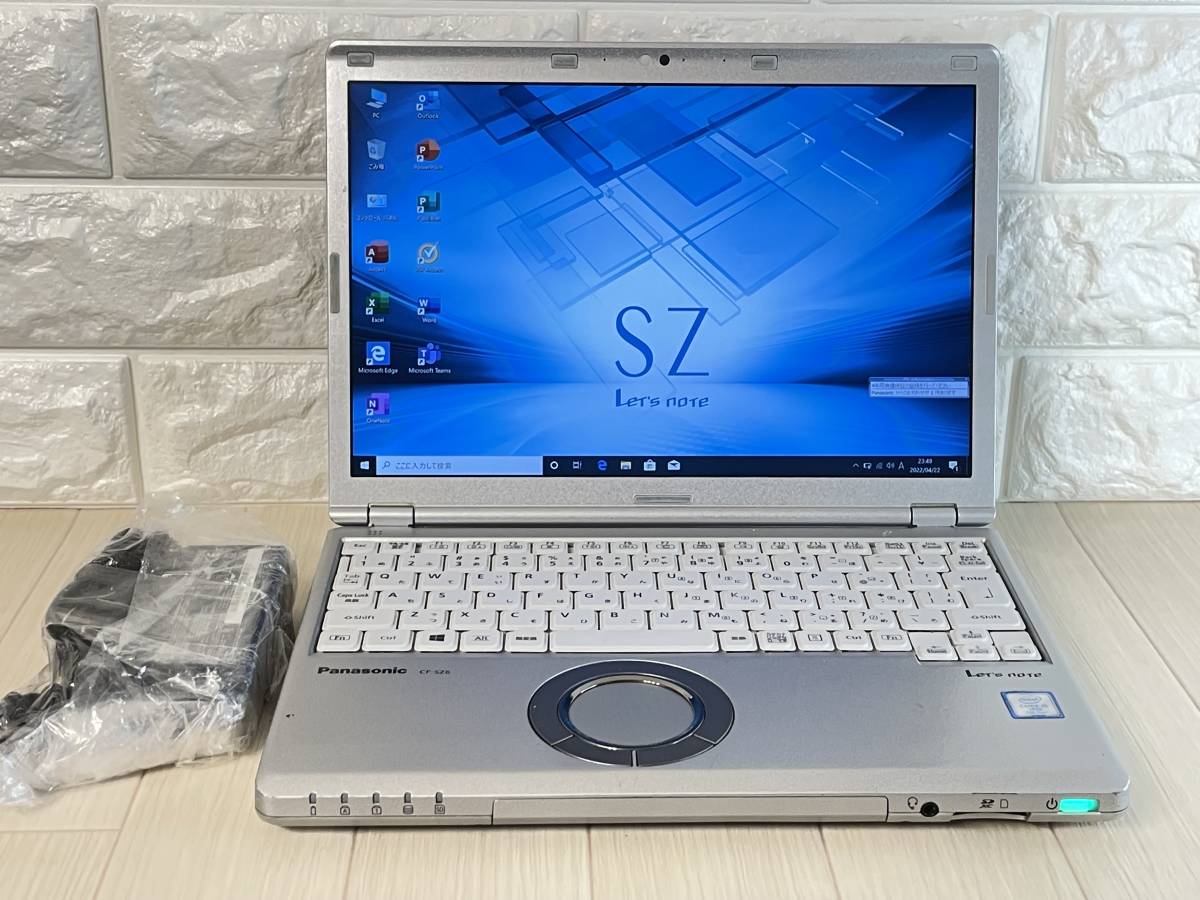 Panasonic - レッツノートCF-SZ6 8G 256G DVDドライブ MSオフィス Panasonic - レッツノートCF-SZ6 8G 256G DVDドライブ MSオフィスの