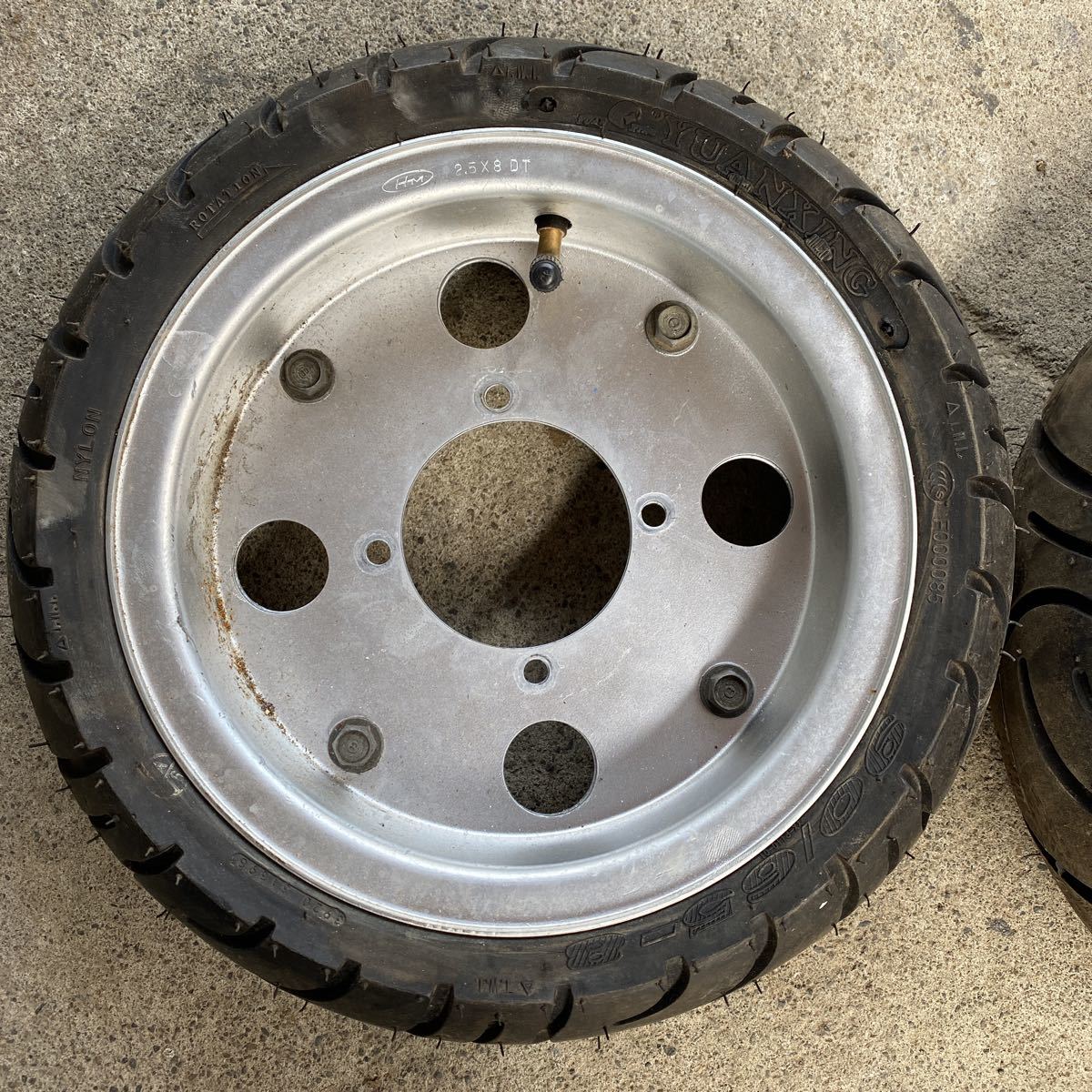 モンキー用 前後ホイール フォークセット ヤマハ？？？ モンキー125