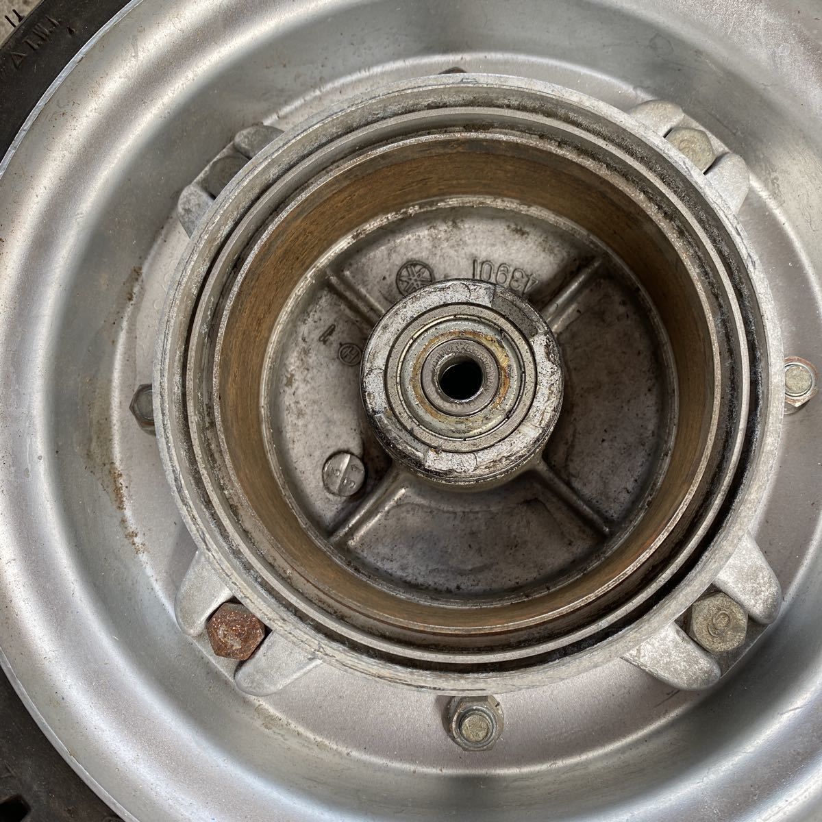 モンキー用 前後ホイール フォークセット ヤマハ？？？ モンキー125